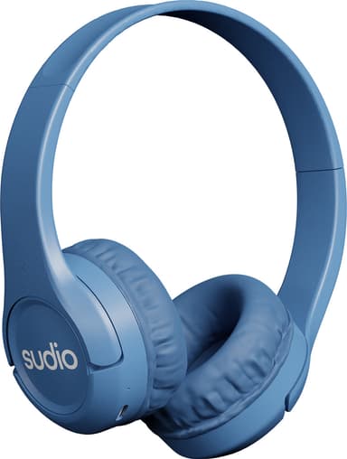 Sudio K1 trådlösa on ear-hörlurar (blå)