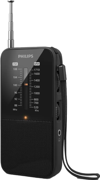 Philips R1509 bärbar analog radio
