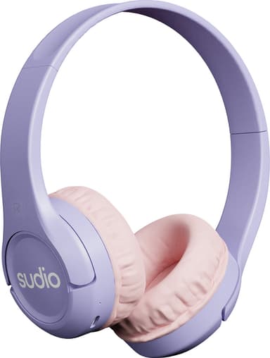 Sudio K1 trådlösa on ear-hörlurar (lila)