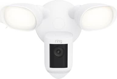 Ring Floodlight Cam Pro övervakningskamera (vit)