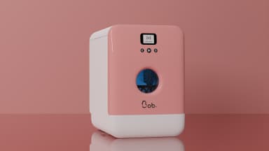 Bob den kompakta minidiskmaskinen - rosa
