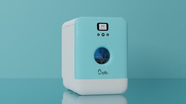Bob den kompakta minidiskmaskinen - blå