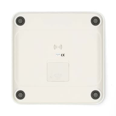 Nedis SmartLife Hälso Vågar | Bluetooth® | Ben / BMI / BMR / Fett / Muskler / Vatten / Vikt | 12 | Max last: 180 kg | Android™ / IOS | ABS / Glas | Vit