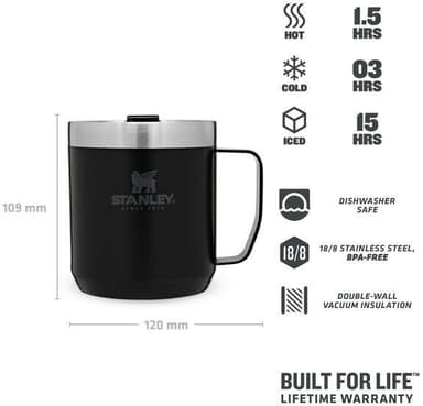 Stanley The Legendary Camp-mugg, rosa, 350 ml