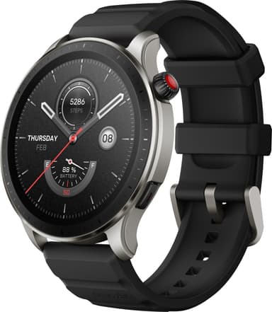 Amazfit GTR 4 smartklocka, Superspeed Black