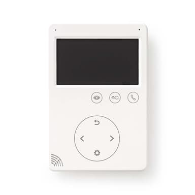 Nedis Video porttelefon | Maximal upplösning: 480x272 | 2 vägs komunikation | Strömadapter | Vit