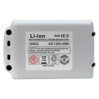 Ersättningsbatteri för Black&Decker BD-20 20V 2.5Ah