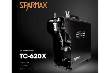 Airbrush Compressor, 40psi/60psi, TC-620X