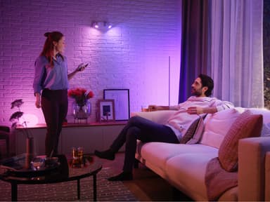 Philips Hue WAC glödlampa 4,2W GU10 ( 2 pack)