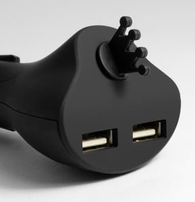 Technaxx Magnetisk bilhållare för smartphones & surfplattor + Billaddare (TE09)