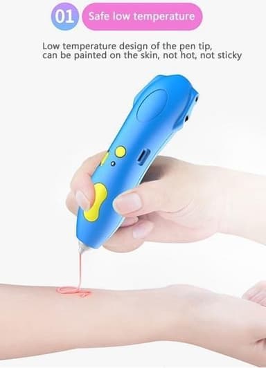 Startkit 3D Printing pen, Blå