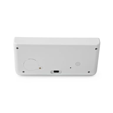 Nedis Trådlös laddare för Väckarklocka | Qi certifierad | 5 / 7.5 / 10 / 15 W | USB A-Hane | 2 Larmtider | Snooze-funktion