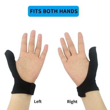 Bowling Thumb Saver Protector Handske Svart