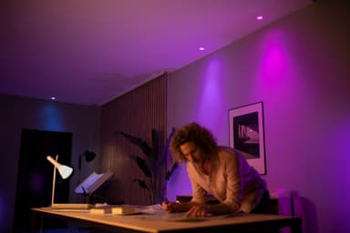 Philips Hue WAC glödlampa 4,2W GU10 ( 2 pack)