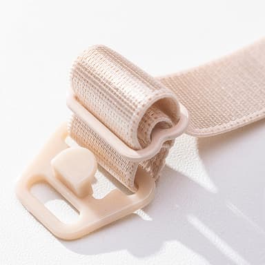6 ST Justerbar amningsbh axelrem Beige