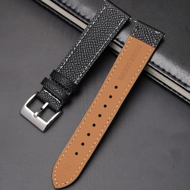 Byte av klockarmband för Rolex och Swtach Svart 20 mm