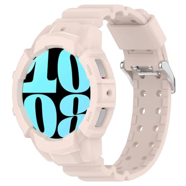 Armor silikonarmband med skyddsfodral för Samsung Galaxy Watch6 40mm R