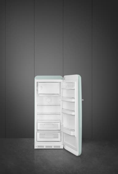 Smeg 50's Style Kylskåp med frysfack FAB28RDSA5 (Sea Salt Green)