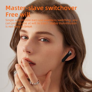Trådlösa in-ear Bluetooth 5.3 HiFi brusreducerande hörlurar Blå