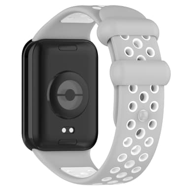 Silikonarmband för Xiaomi Band 8 Pro Vit