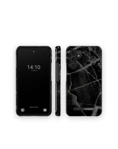 Printed Case Galaxy A54 Black Thunder Marble