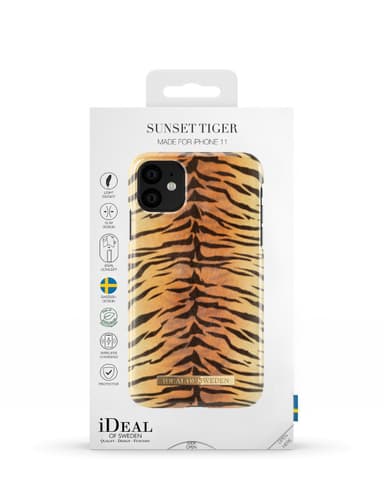 Printed Case iPhone 11/XR Sunset Tiger