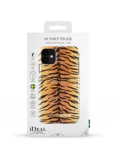 Printed Case iPhone 11/XR Sunset Tiger