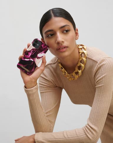 Printed Case iPhone 11P/XS/X Golden Ruby