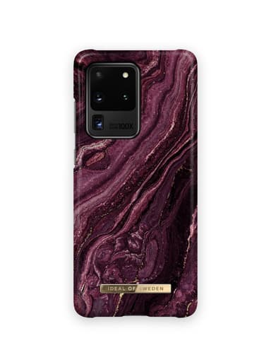Printed Case Galaxy S20U Golden Plum