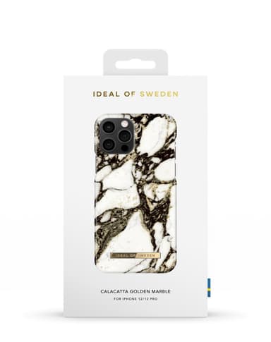 Printed Case iPhone 12 / 12 Pro Calacatta Golden Marble
