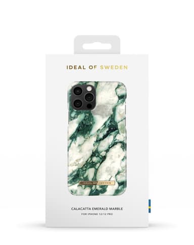 Printed Case iPhone 12 / 12 Pro Calacatta Emerald Marble