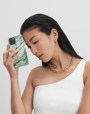 Printed Case iPhone 8 / 7 / 6 / 6S / SE Mint Swirl Marble