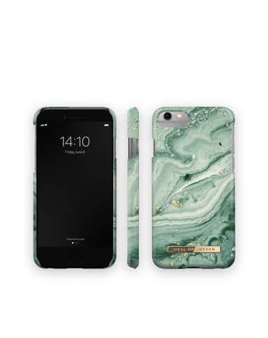 Printed Case iPhone 8 / 7 / 6 / 6S / SE Mint Swirl Marble