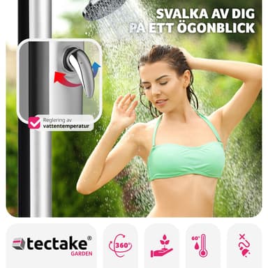 tectake Soldusch Tinto - svart/silver
