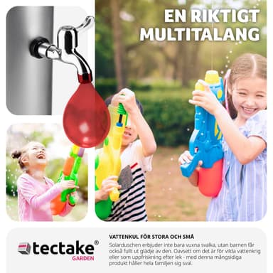 tectake Soldusch Tinto - svart/silver