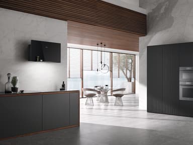 Miele Vägghängd Köksfläkt DA9092WOBSW (svart 88cm)