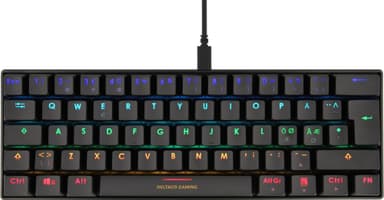 Deltaco DK430 tangentbord för gaming (svart)