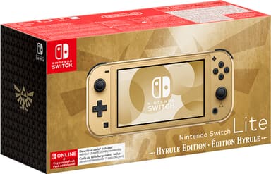 Nintendo Switch Lite spelkonsol (Hyrule Edition)