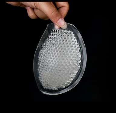 2-pack sömlösa axelbandslösa silikonbh-inlägg