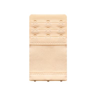 3 krokar 3 rader mellanrum BH-förlängningsbh-förlängningsrem, 5-pack V