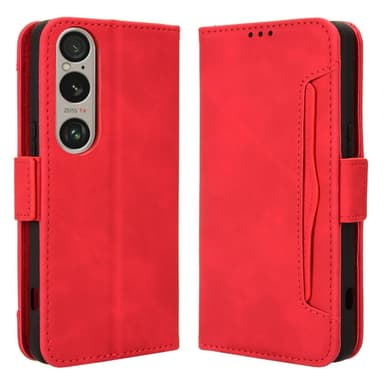 Plånboksfodral till Xperia 1 Vi - Röd