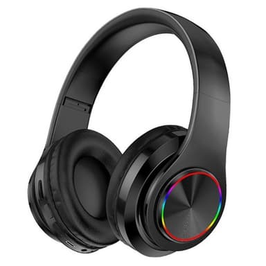 Hifi Trådlösa On-Ear headset Bluetooth-hörlurar - Svart