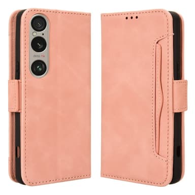 Plånboksfodral till Xperia 1 Vi - Rosa