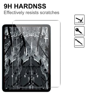 Till iPad Air 13 (2024) Härdat glas Skärmskydd