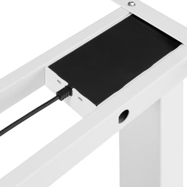 tectake Höj- och sänkbart skrivbord Melville - vit