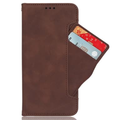 Plånboksfodral till Xperia 1 Vi - Brun