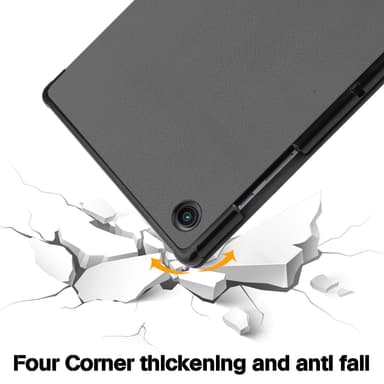 Tri-Fold Samsung Galaxy Tab Mörkgrå Modell 3