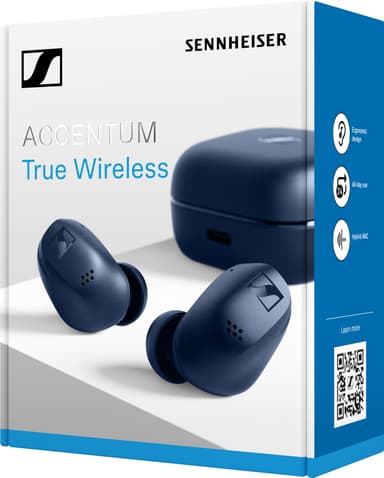Sennheiser Accentum True Wireless in ear-öronsnäckor (blå)