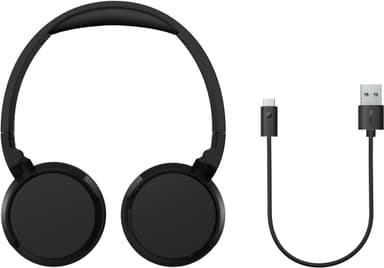 Philips H4209 trådlösa on ear-hörlurar (svarta)