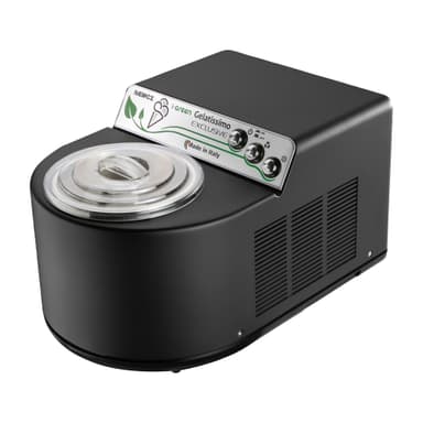 Nemox Gelatissimo Exclusive I-Green Glassmaskin 38 x 27 x 22 cm 1,7 liter 140 watt Matt svart